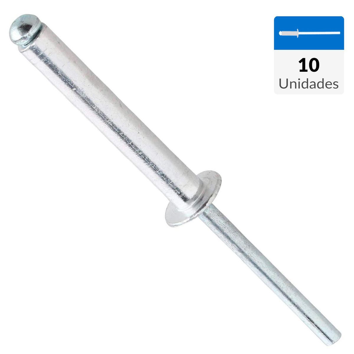 FIXSER - Remache tipo pop 4,8x30 mm 10 unidades