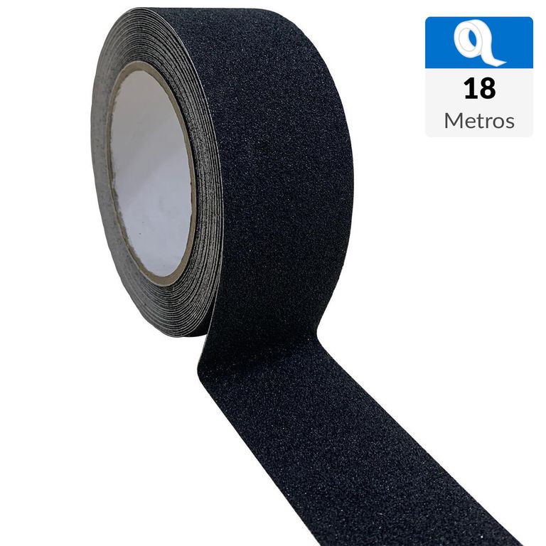 Cinta Antideslizante 5 cm X 18 m Negro