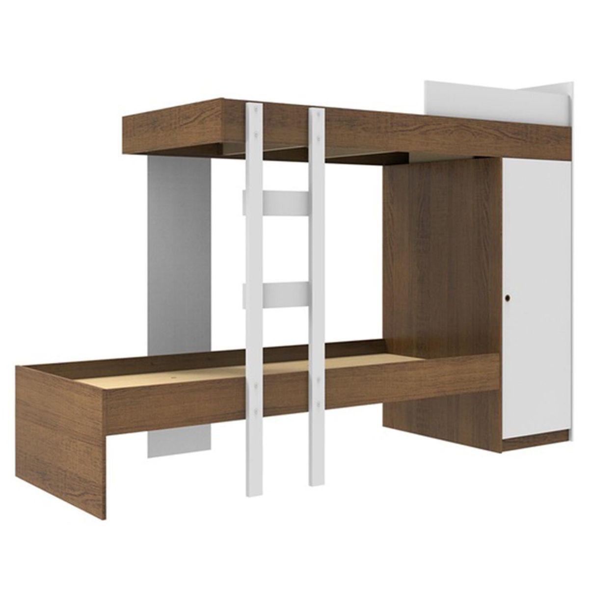 MOBILO - Camarote 1 plaza Camarote 23036E3 Rustico/blanco