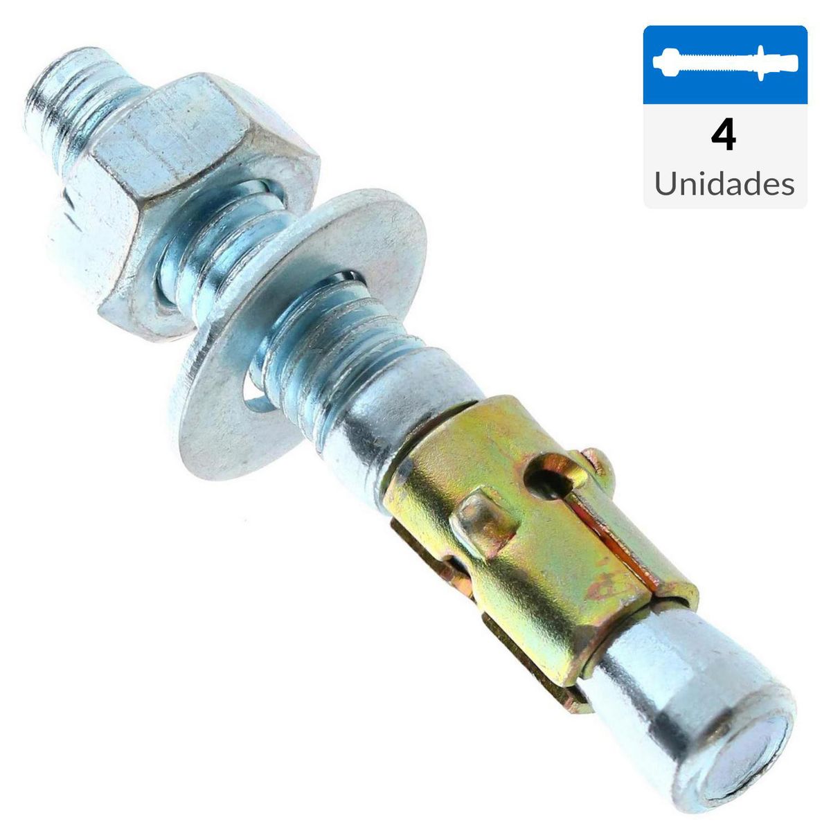 FIXSER - Perno anclaje 5/16 x 2 4 unidades