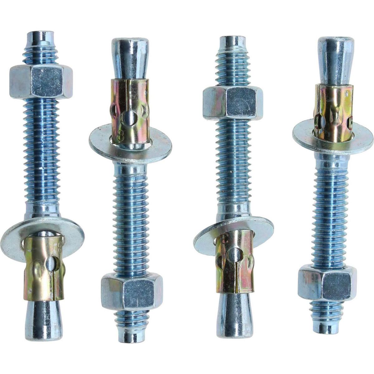 FIXSER - Perno anclaje 3/8 x 3 4 unidades