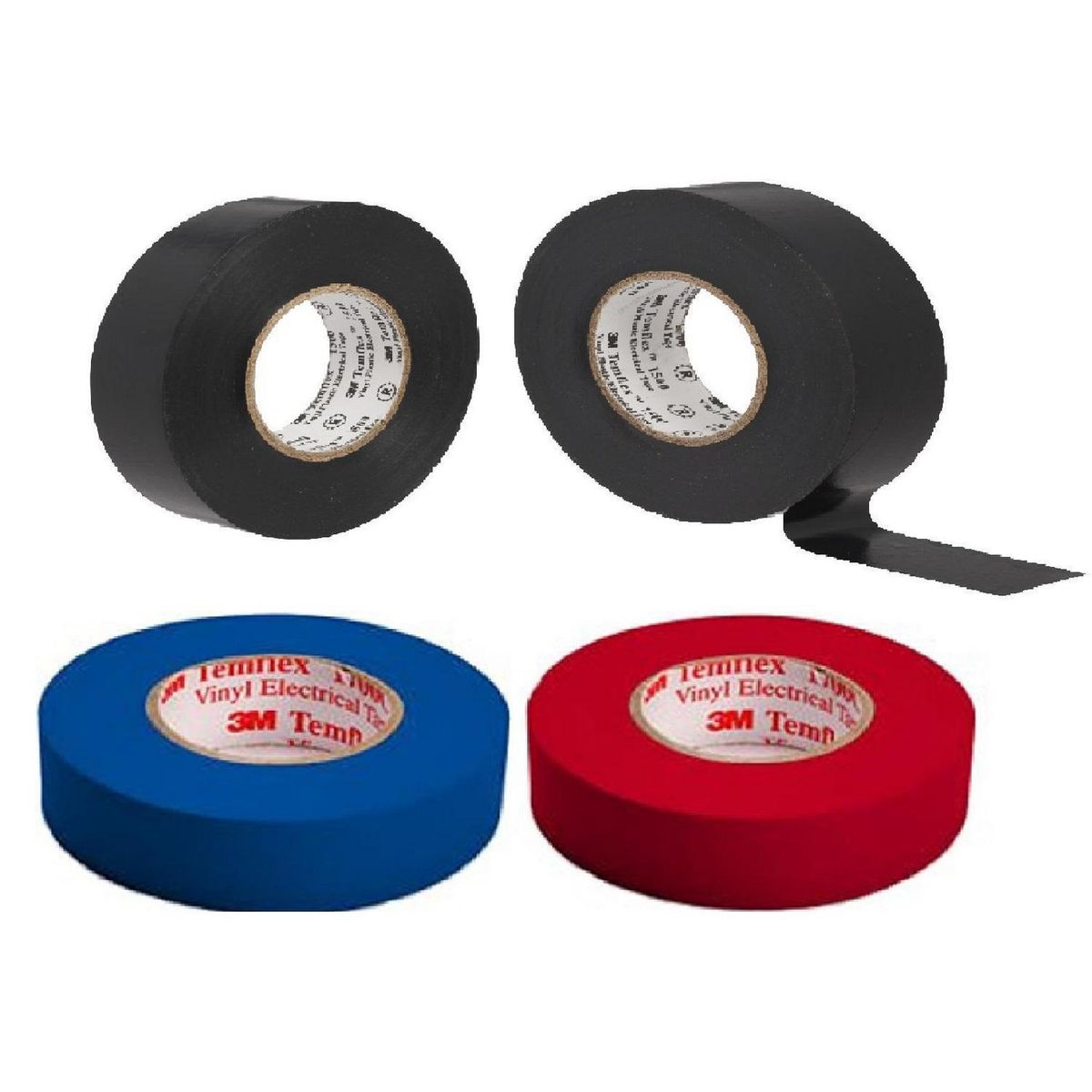 3M - Pack temflex 1500 negro-color 10m