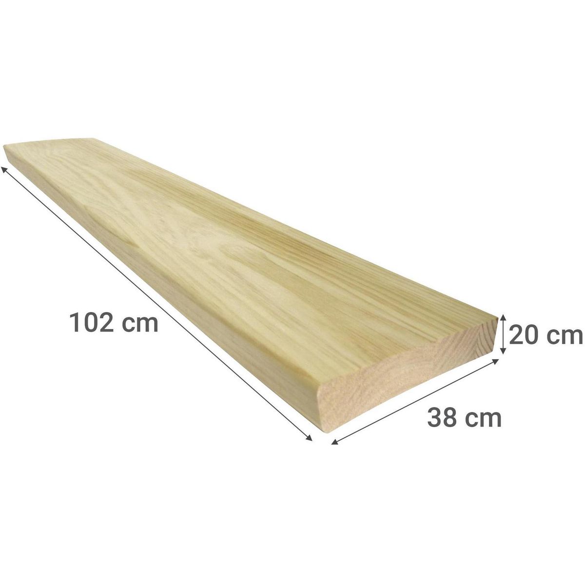 MULTIMARCA - Peldaño Largo Rad. 38x20x102