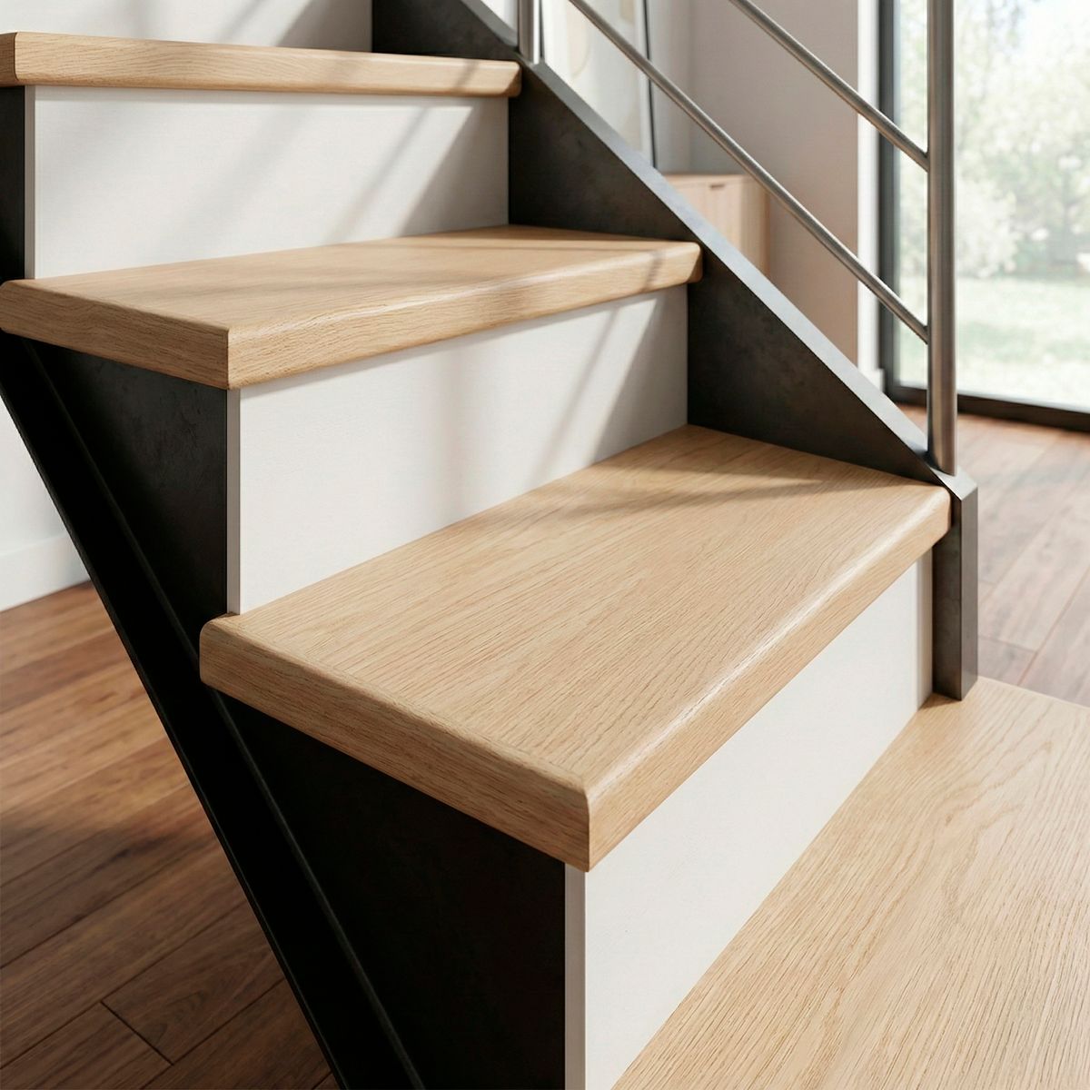 MULTIMARCA - Peldaño Largo Radial Para Escalera 38X20X102 Cm