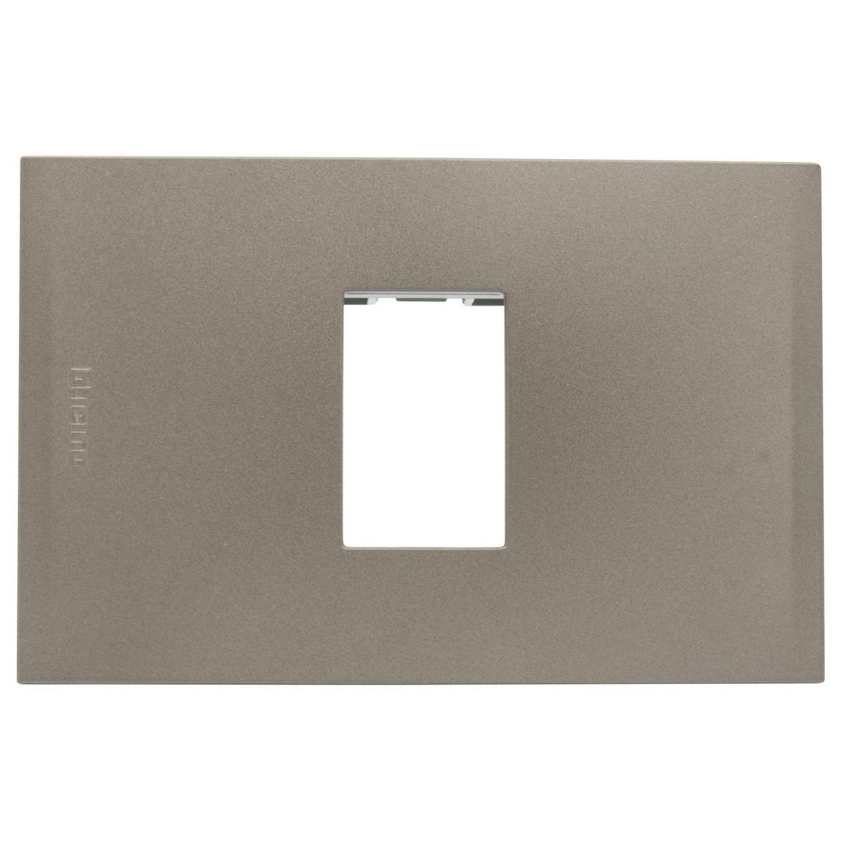 BTICINO - Placa 1 puesto terra con soporte nóbile