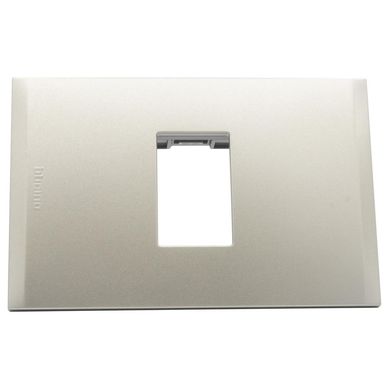 Placa 1 puesto perla con soporte nbile