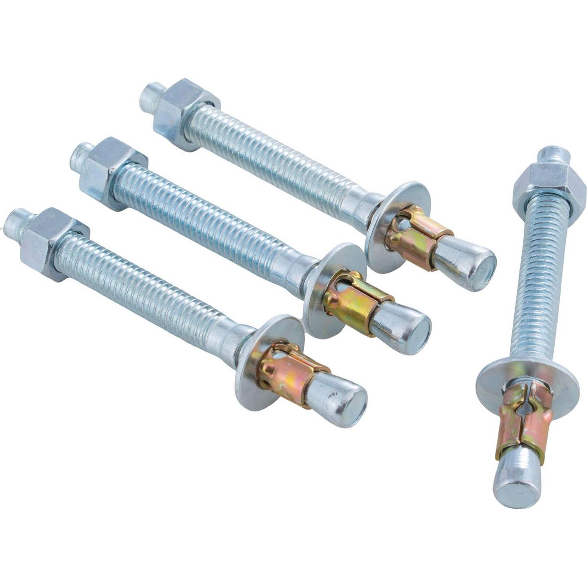 FIXSER - Perno anclaje 3/8 x 3 3/4 4 unidades