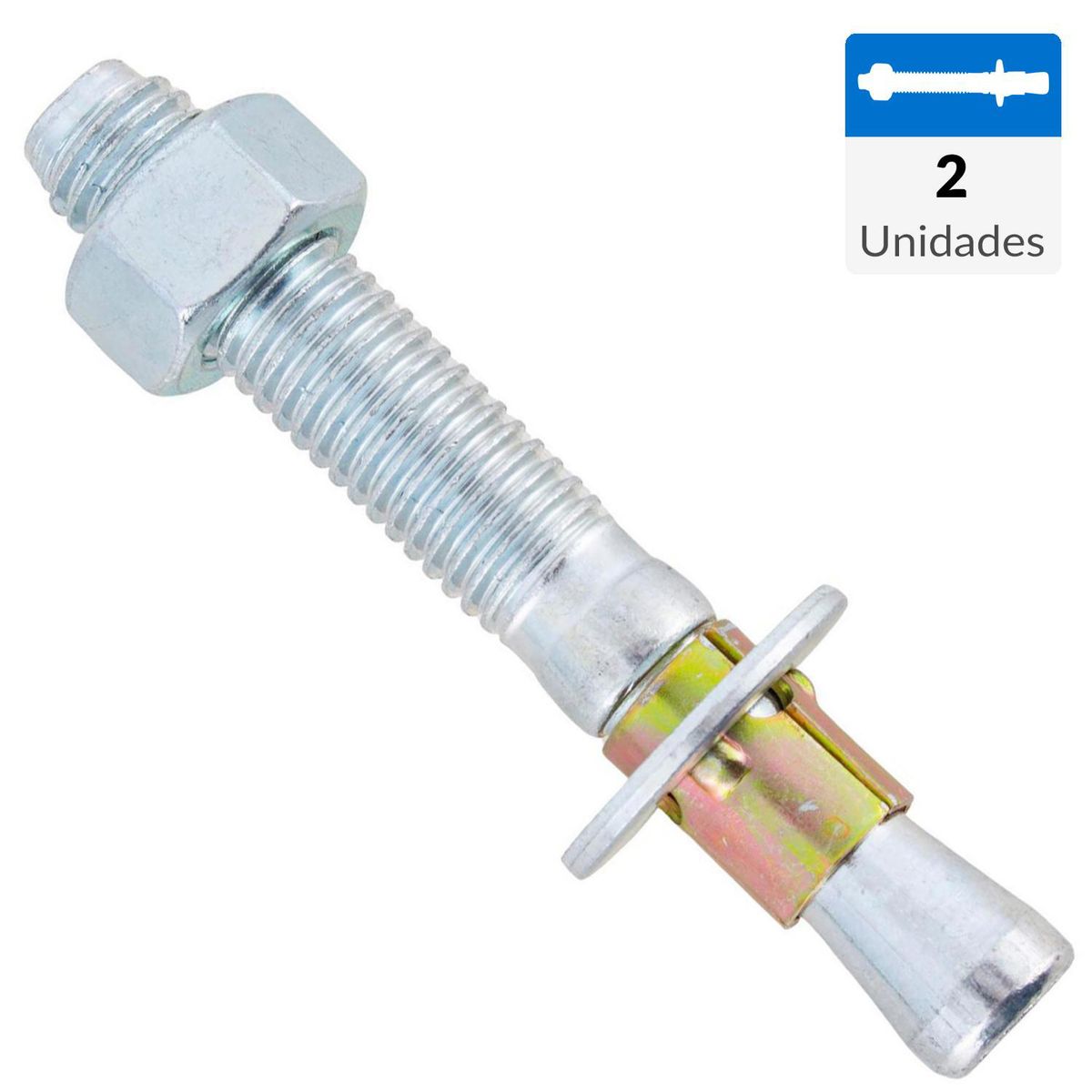 FIXSER - Perno anclaje 5/8" x 4 2 unidades