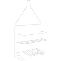 Organizador de ducha metal blanco