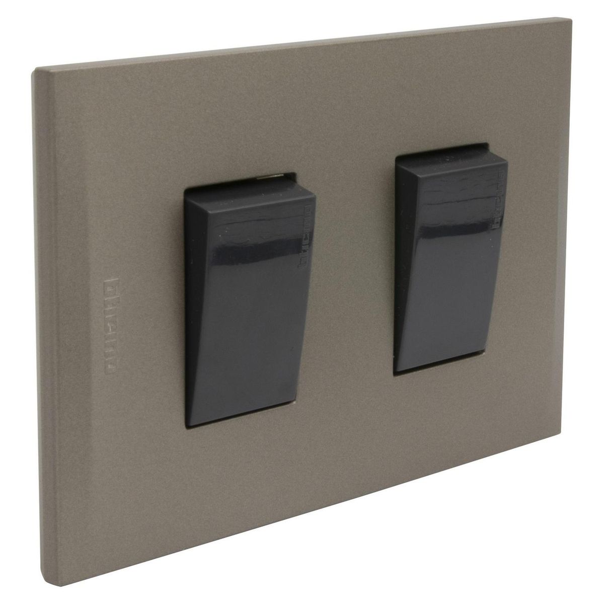 BTICINO - Interruptor doble 10ax ant pl1+1p terra nóbile