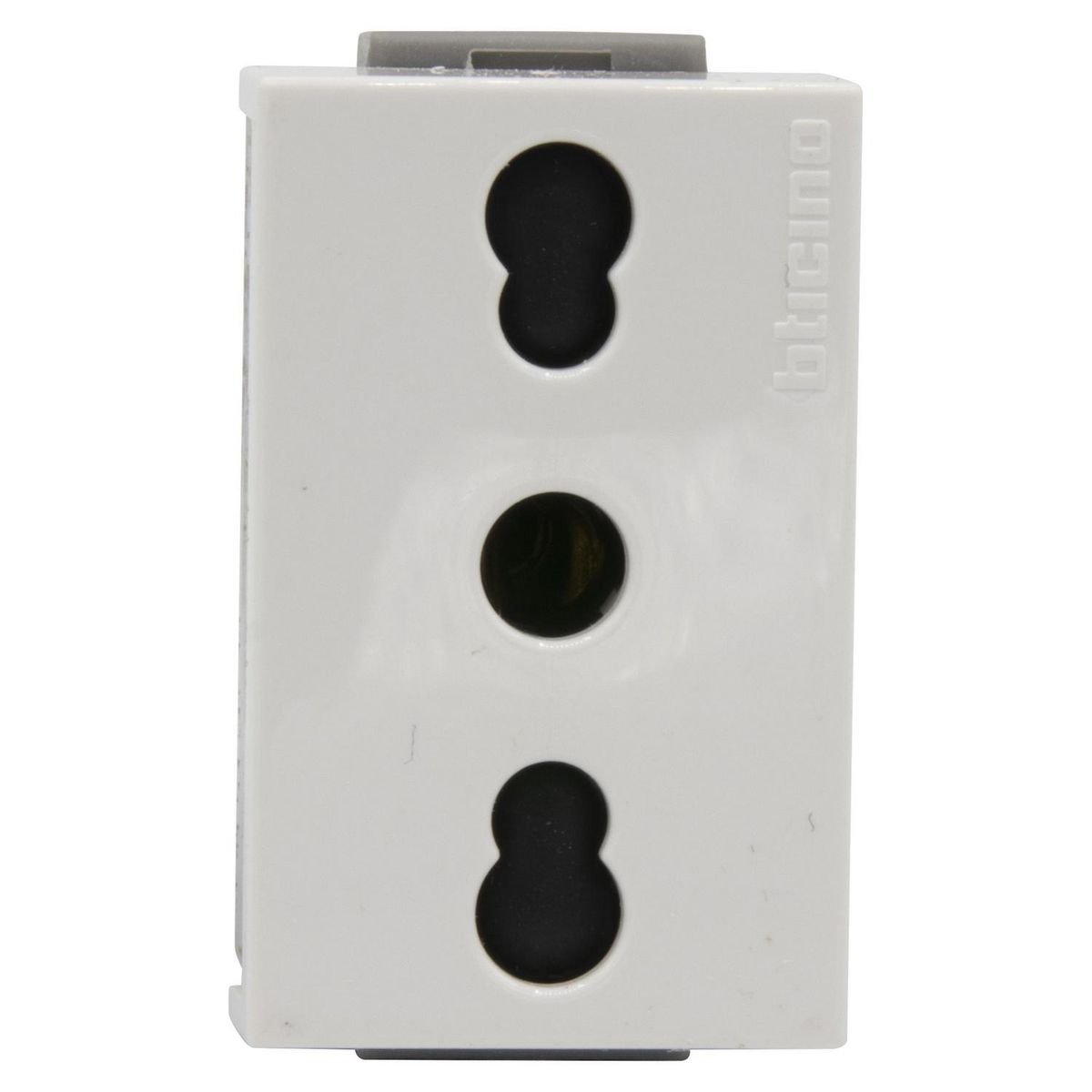 BTICINO - Toma simple 2p+t 10/16a blanca nóbile