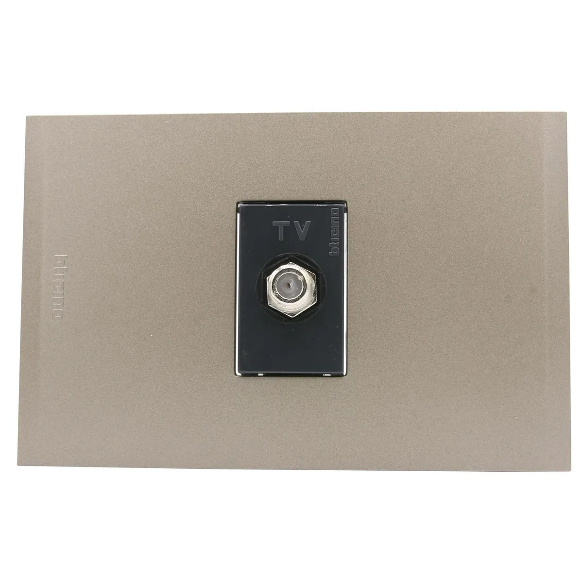 BTICINO - Toma tv tipo f 1p antracitar pl1p terra nóbile