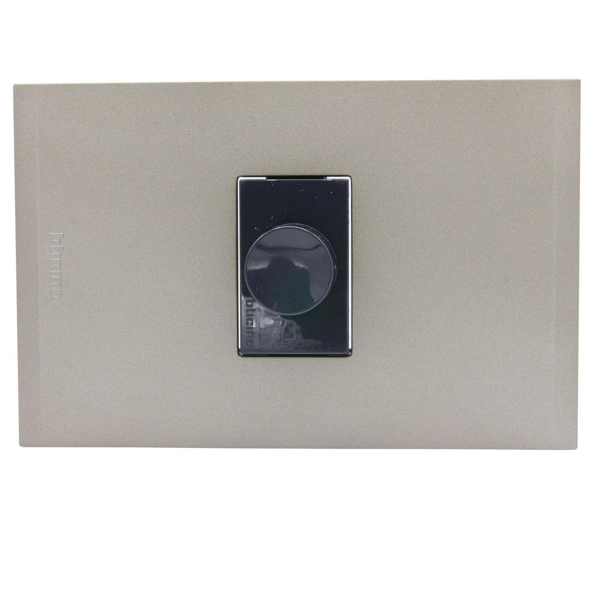 BTICINO - Dimmer universal con perilla antracita pl1p terra nóbile