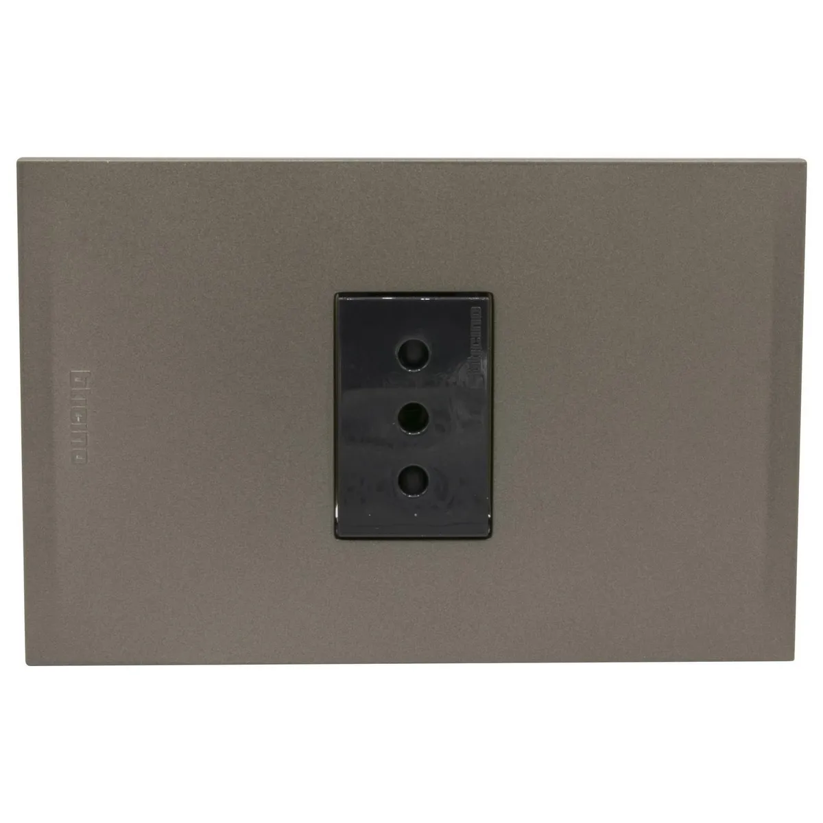 BTICINO - Toma simple 2p+t 10a antracita pl1p terra nóbile