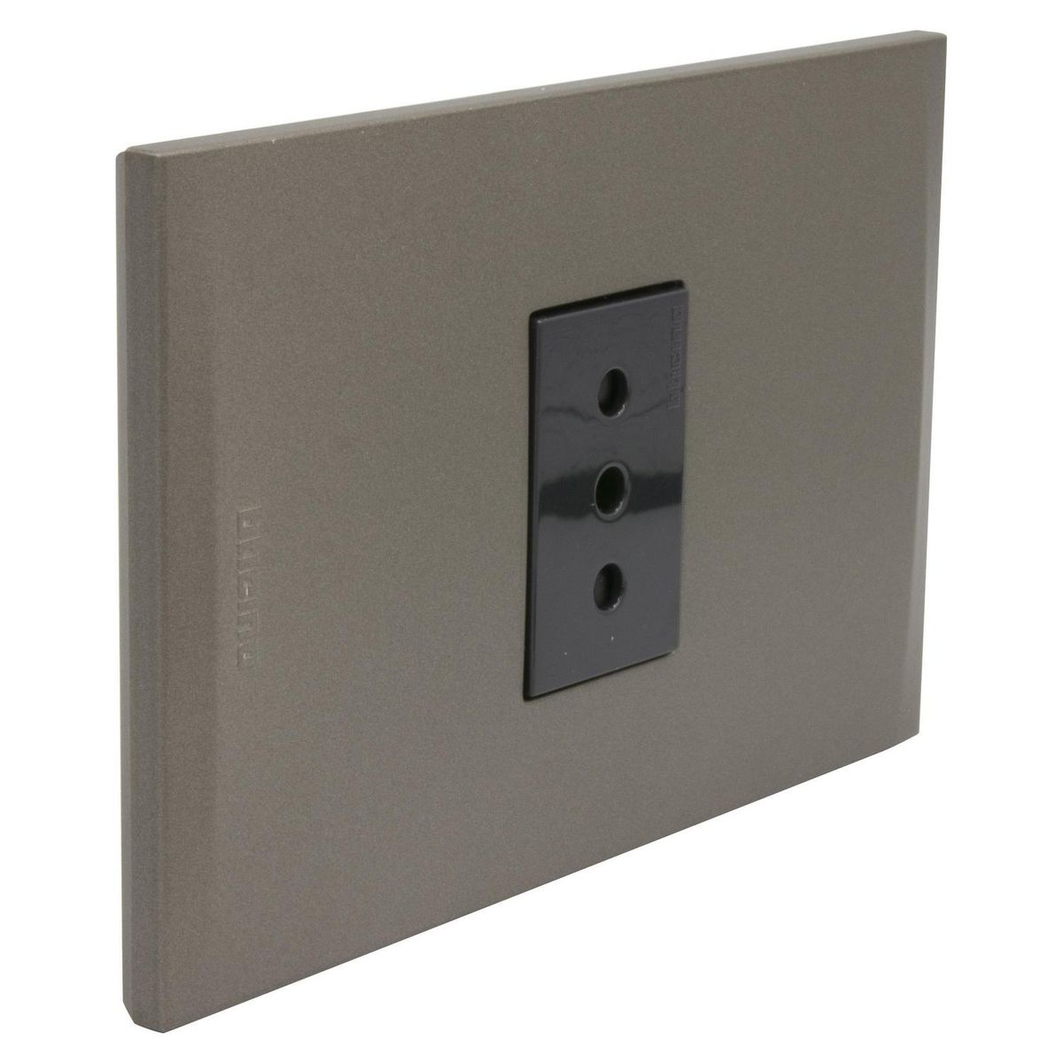 BTICINO - Toma simple 2p+t 10a antracita pl1p terra nóbile