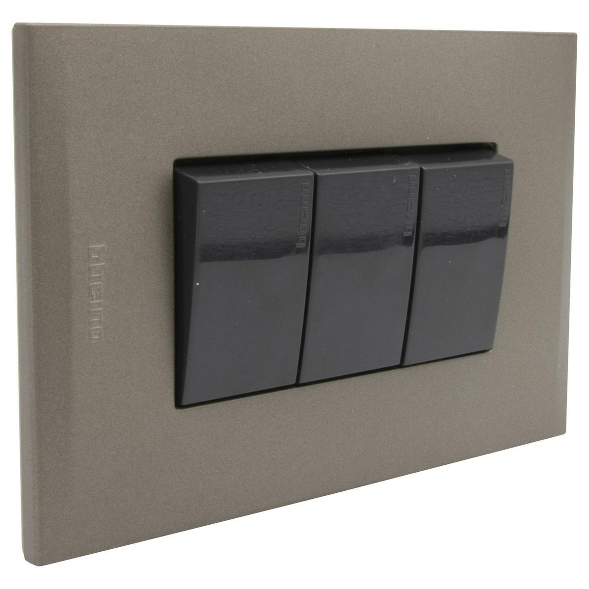 BTICINO - Interruptor triple 10ax ant pl3p terra nóbile