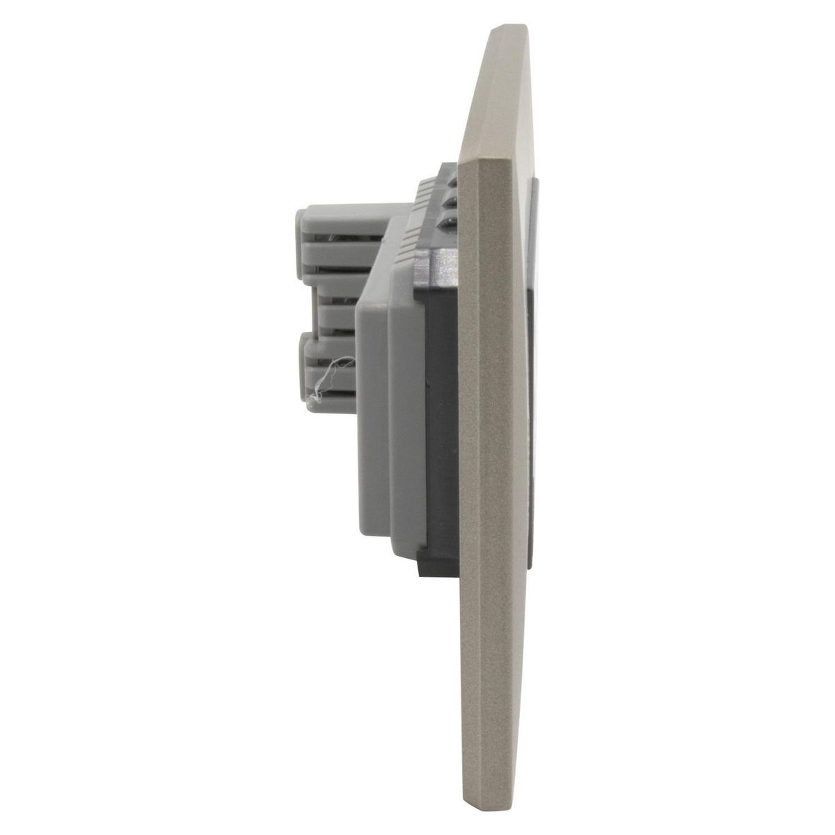 BTICINO - Toma triplex antracita pl3p terra nóbile