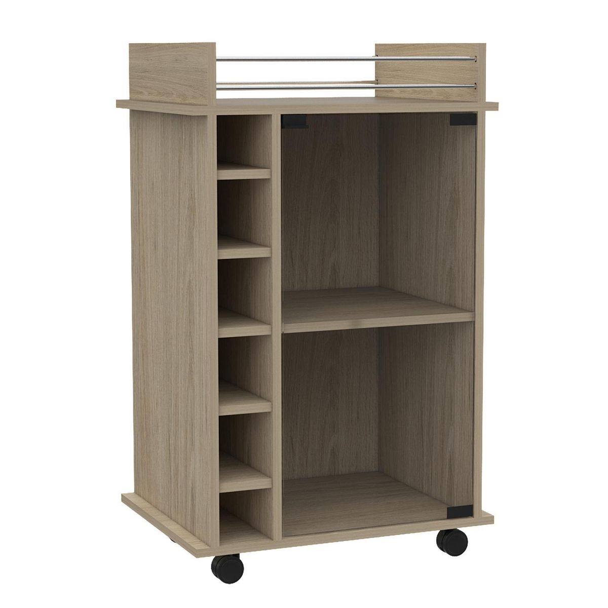 TUHOME - Bar Dukat 55x89x41.5 cm Rovere