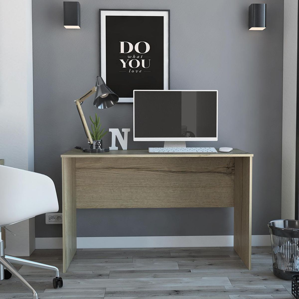 TUHOME - Escritorio Malibu 120x75x53 cm Duna