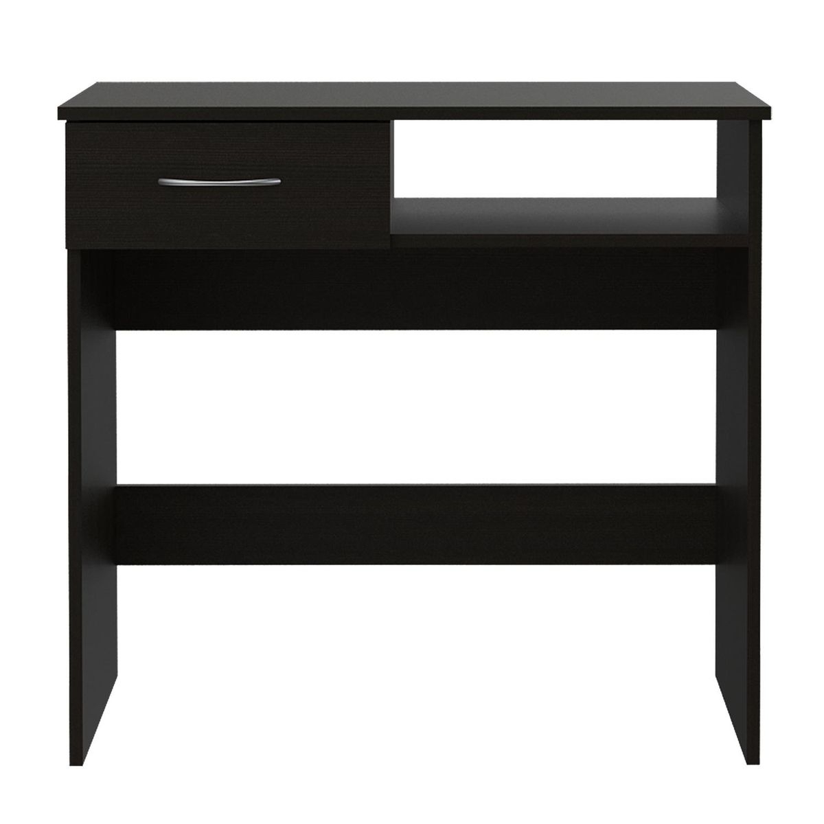 TUHOME - Combo escritorio + biblioteca 40,3x80x75,7 cm melamina wengue