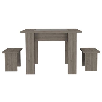 Study and play activity 59,6x70x50,1 cm melamina ceniza