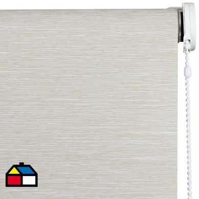 Roller Blackout Crema Ancho 101a110cm Alto 151a160cm