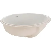 Lavamanos Forma Ovalada Porcelana 48.7x18x42.1 cm Blanco