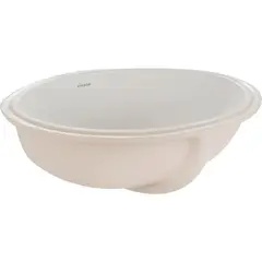 CORONA - Lavamanos con Forma Ovalada Porcelana 48.7x18x42.1 cm Blanco