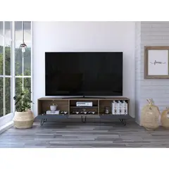 TUHOME - Rack TV 80" 180x52,5x35 cm