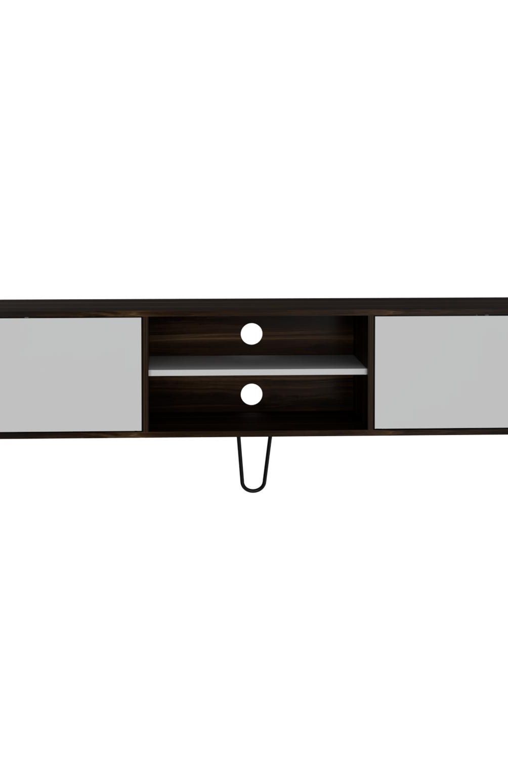 TUHOME - Rack TV 80" 180x52,5x35 cm habano