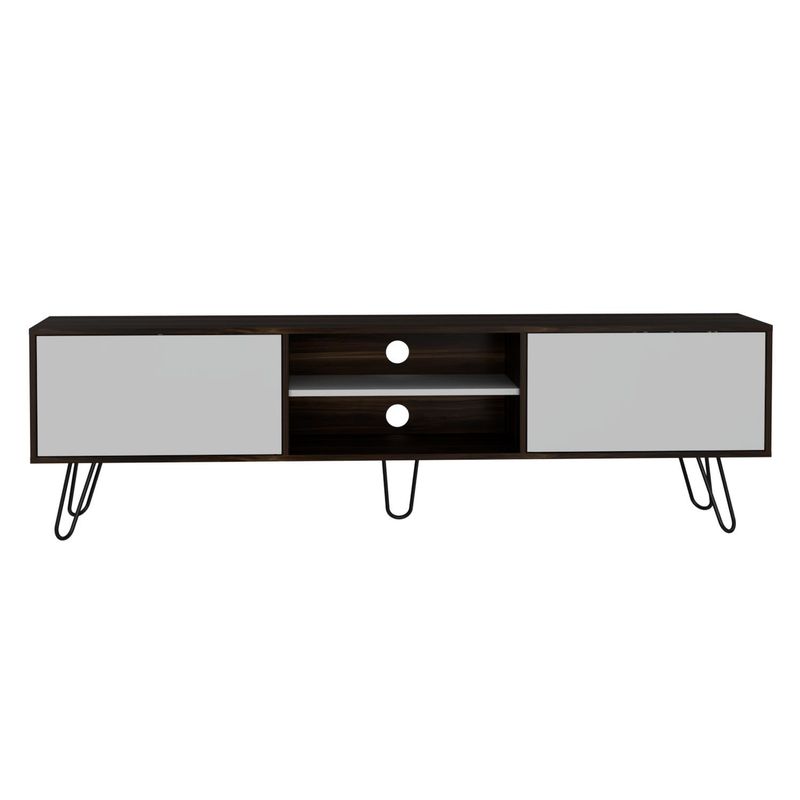 TUHOME - Rack TV 80" 180x52,5x35 cm habano