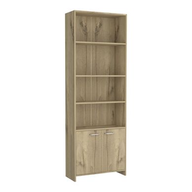 Biblioteca 4 repisas MDF 63x180x26 cm