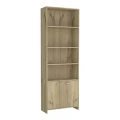 TUHOME - Librero Lisa MDF 4 Nivel(es) 63x180x26 cm Duna