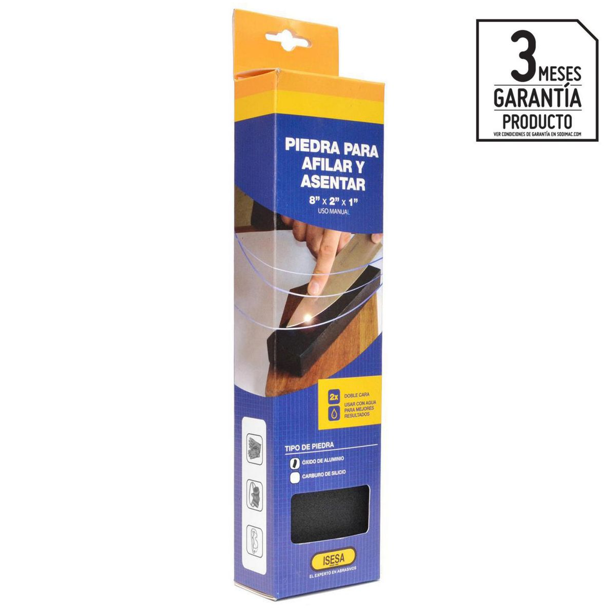 ISESA - Piedra Asentar Oxido-Aluminio 2 caras