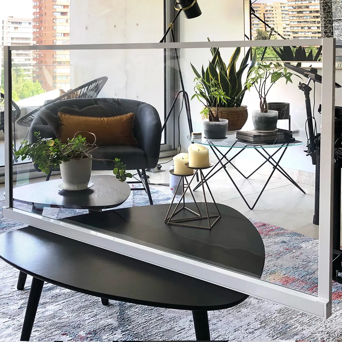 WINTEC - Protector Transparente Plegable 90x75 cm