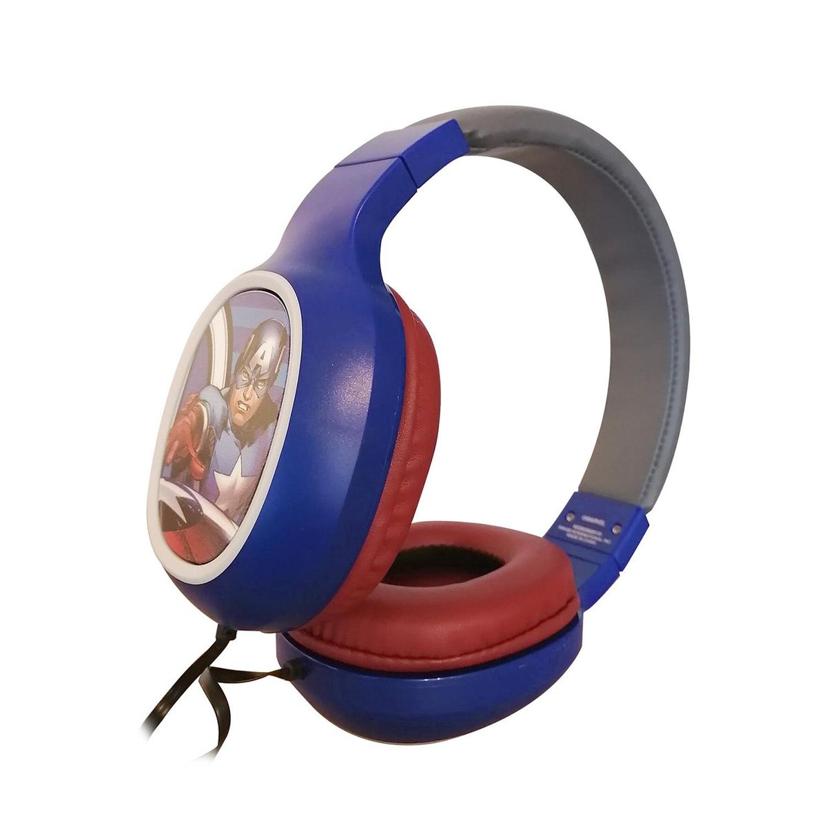 MARVEL - Audífonos over ear teen Capitan América