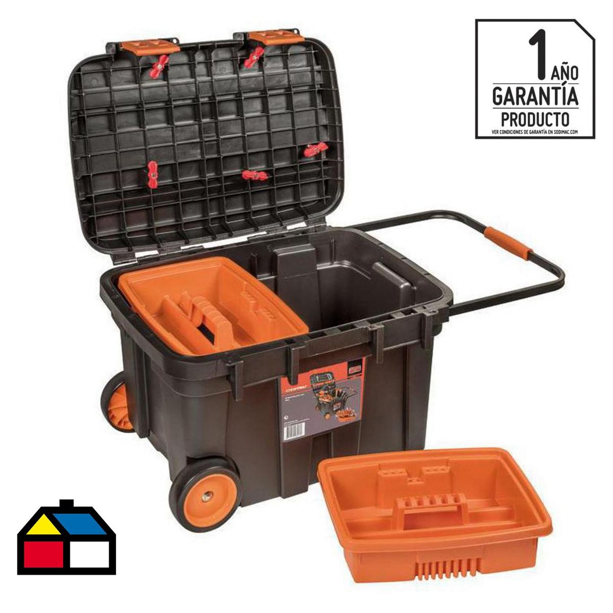 BAHCO - Caja Baul Porta Herramientas HD con Ruedas