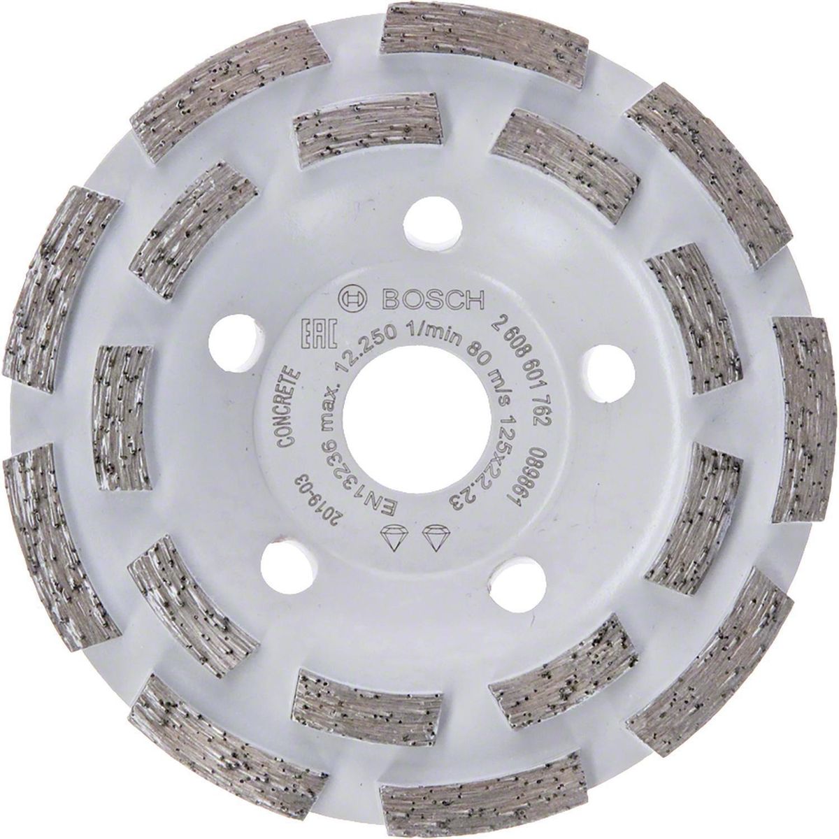 BOSCH - Copa diamantada expert for concrete segmentado 125x22,23mm