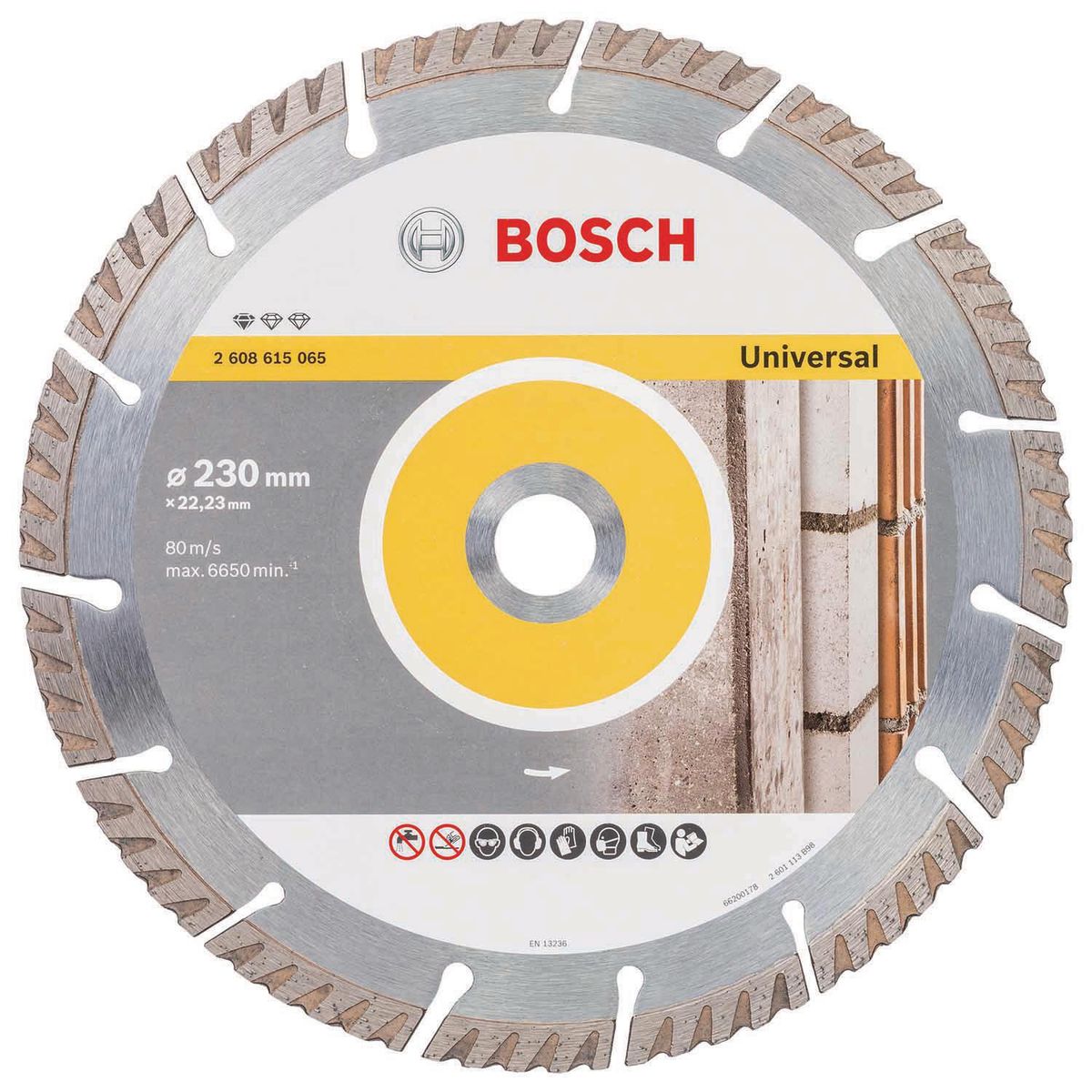 BOSCH - Disco diamantado segmentado 9"