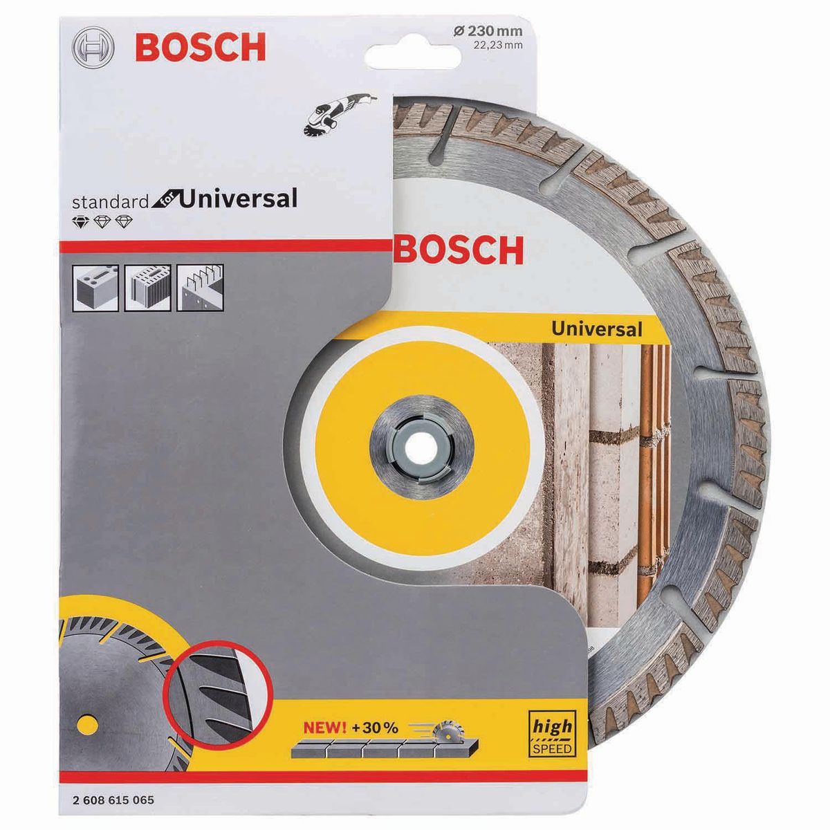 BOSCH - Disco diamantado segmentado 9"