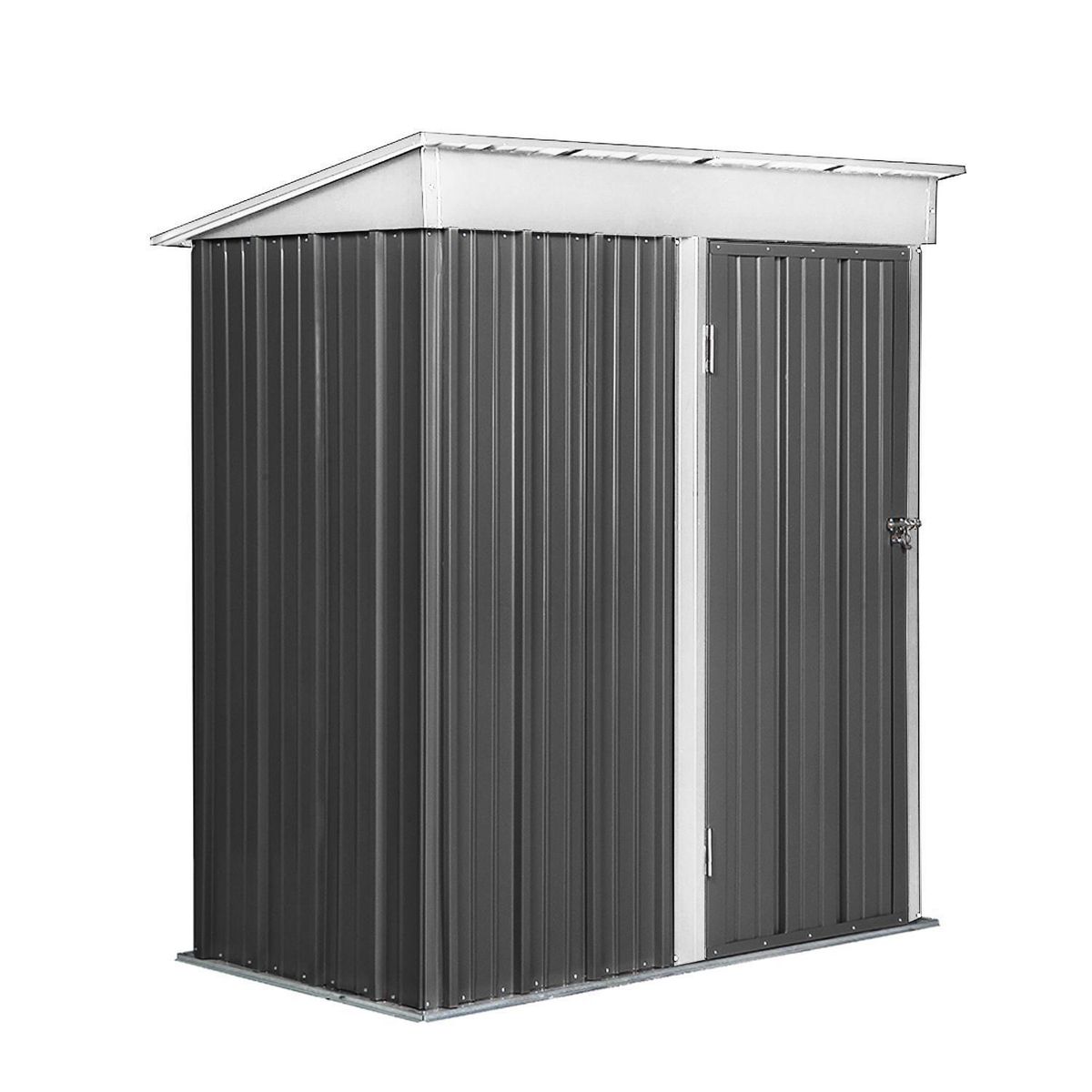 EL BARCO - Bodega jardín boxshed 162x92x180 cm grafito