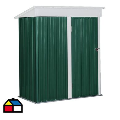 Bodega Jardn con Repisas 180x162x92 cm Boxshed Verde Menta