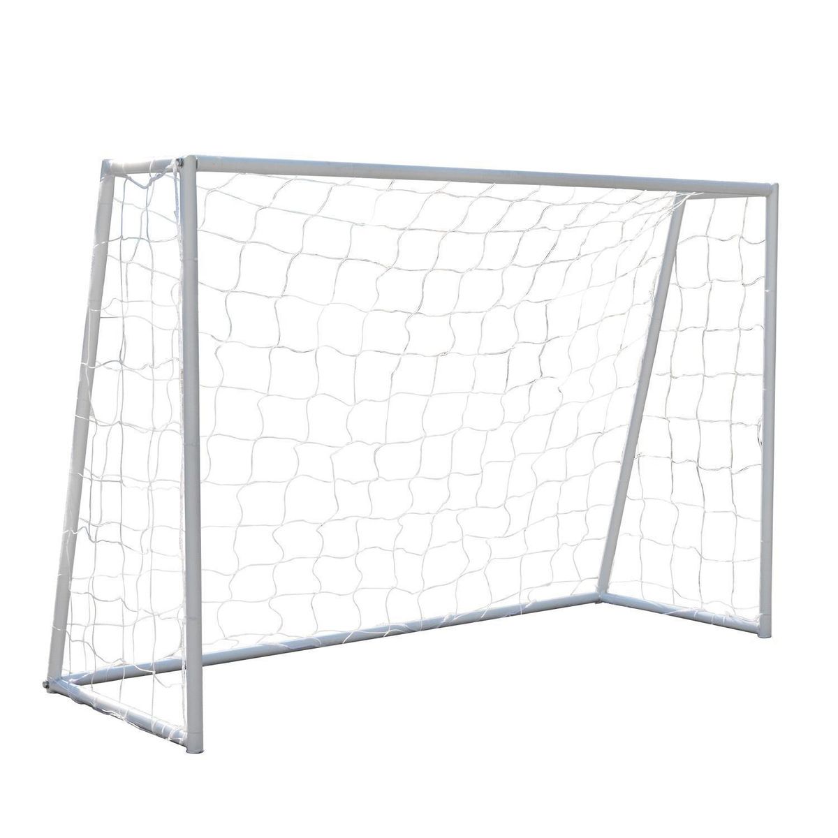 HOBBY MARKET - Arco De Fútbol 180 Cm Metal Blanco