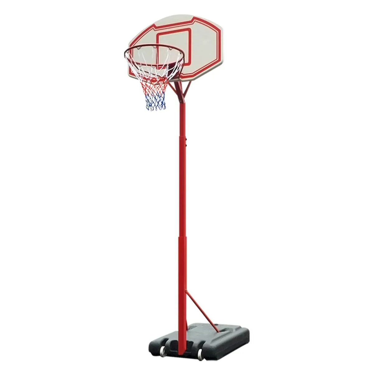 TALBOT - Pedestal Basquetbol Escolar acero rojo