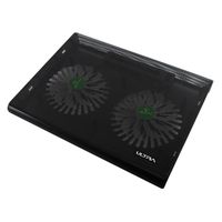 Base Ventilador Notebook Rejilla Metálica Hasta 17 Pulgadas