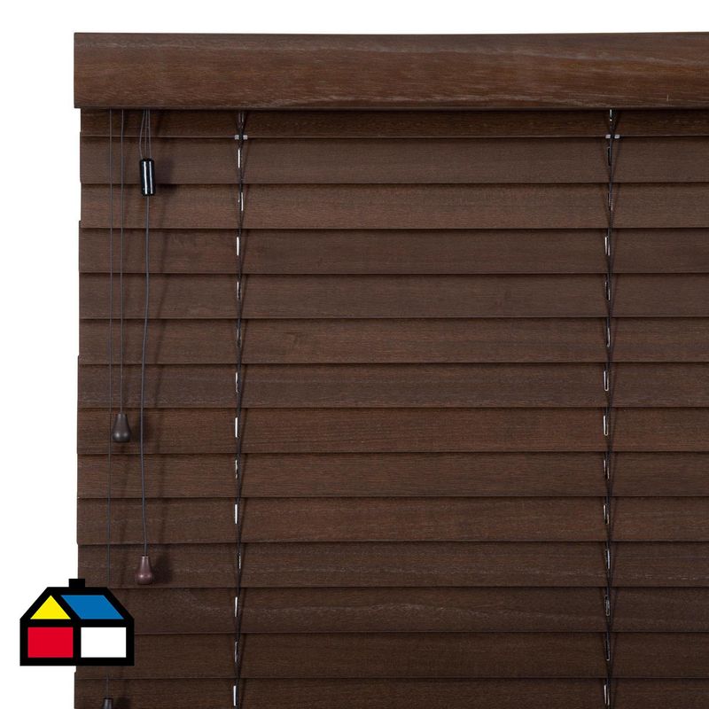 FLEXALUM - Persiana Madera Lenga Ancho 91a100cm Alto 211a220cm
