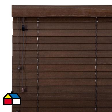 Persiana Madera Lenga Ancho 59a70 cm Alto 251a260 cm.