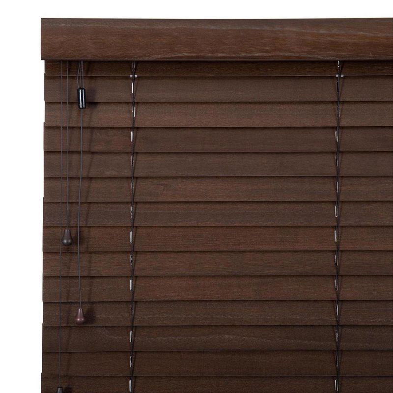 FLEXALUM - Persiana Madera Lenga Ancho 59a70 cm Alto 121a130 cm