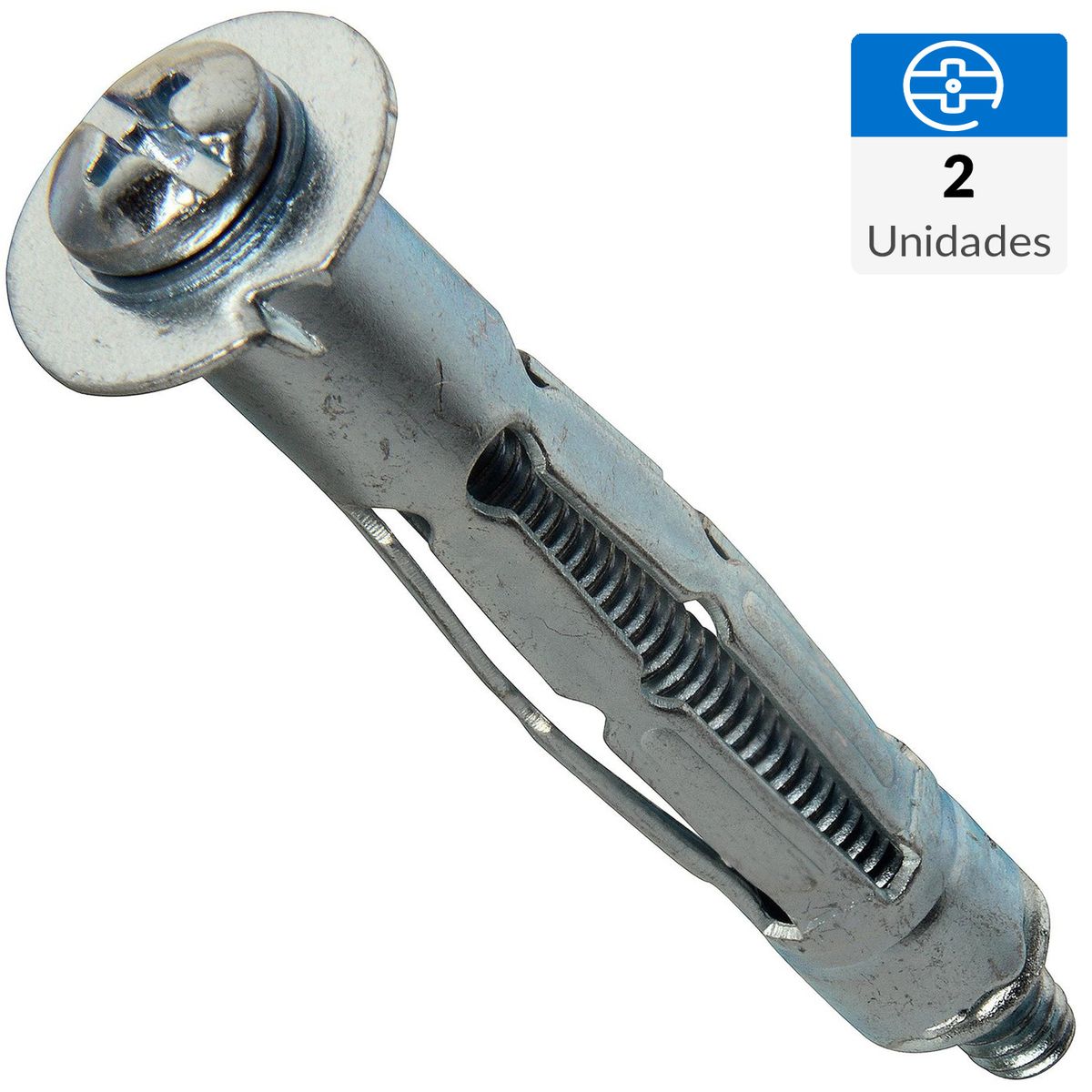 FIXSER - Anclaje para pared hueca 3/16" 2 unidades