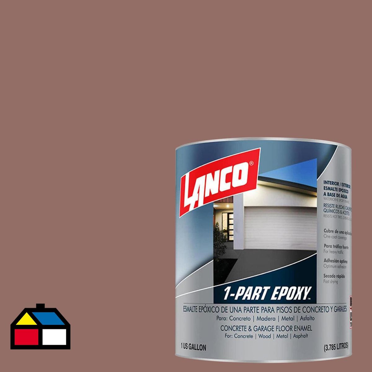 LANCO - Esmalte 1 Part Epoxy Lata 1 galón(es) Mate Arcilla